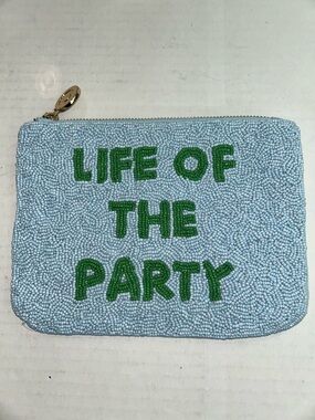 Kate Spade New York x Target beaded clutch “life of the party” handbag